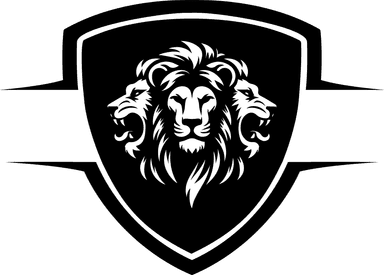 Trileos crest (Yellow Lions on Red Shield)